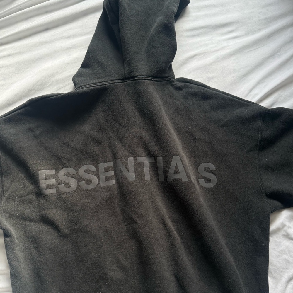 Fear of God Essentials Black Hoodie